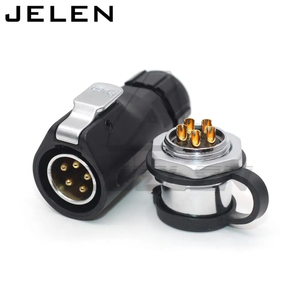 Водонепроницаемый коннектор для светодиодного кабеля питания XHE20 2/3/4/5/6/7/8/9/10/12pin