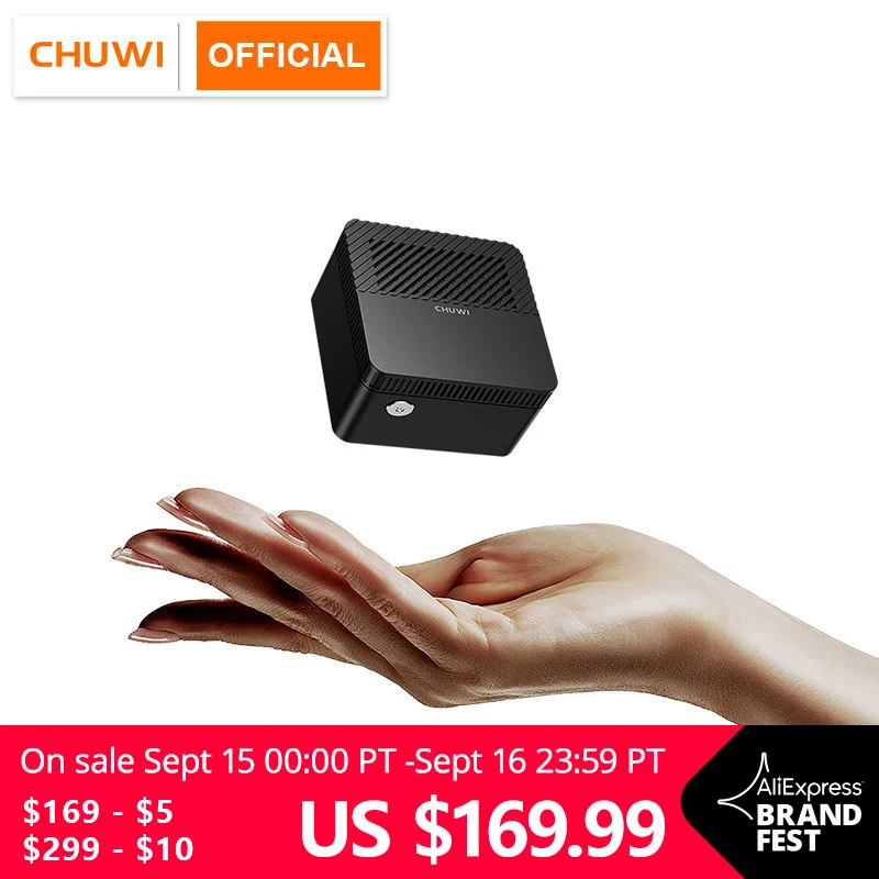 Mini PC CHUWI LarkBox 6/128GB z EU za $159.99 / ~599zł