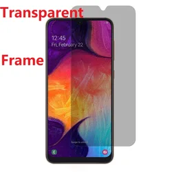 Anti - Spy Tempered Glass Privacy Screen Protector for Redmi A3 A3X (Transparent)