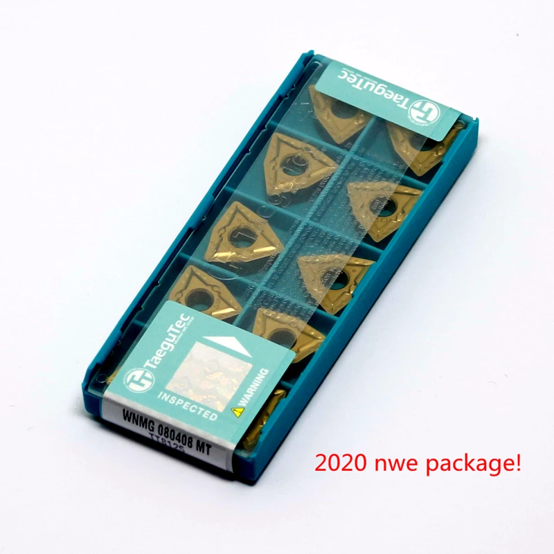 WNMG080408MT TT8125 10 шт./лот TaeguTec токарный станок карбидные вставки|Токарный инструмент| |