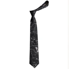 Новая мужская мода дизайн карта в виде созвездия 7 см галстук с принтом Глубокий Тибетский Британский ретро галстук