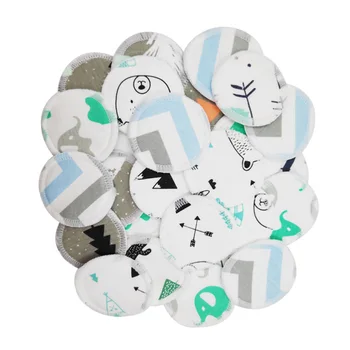 

12pcs Assorted Cotton Makeup Remover Pads Three Layers Reusable Soft Facial and Skin Care Wash Cloth Pads Cartoon Facial Cotton