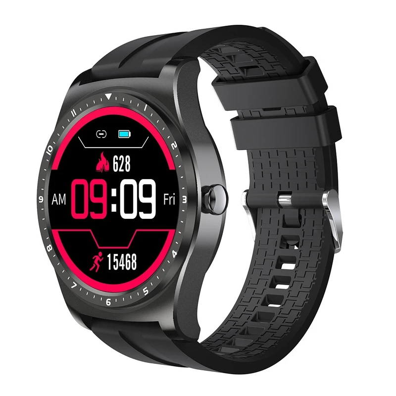 US $150.39 Q69 Smart Watch Heart Rate Blood Pressure Sleep Monitor MultiSport Modes Message Reminder Sport Smart Watch