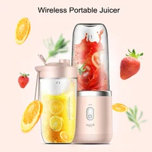 400 мл портативная электрическая соковыжималка, блендер, Мини Профессиональный фруктовый экстрактор, пищевой молочный коктейль, многофункциональная машина для приготовления сока