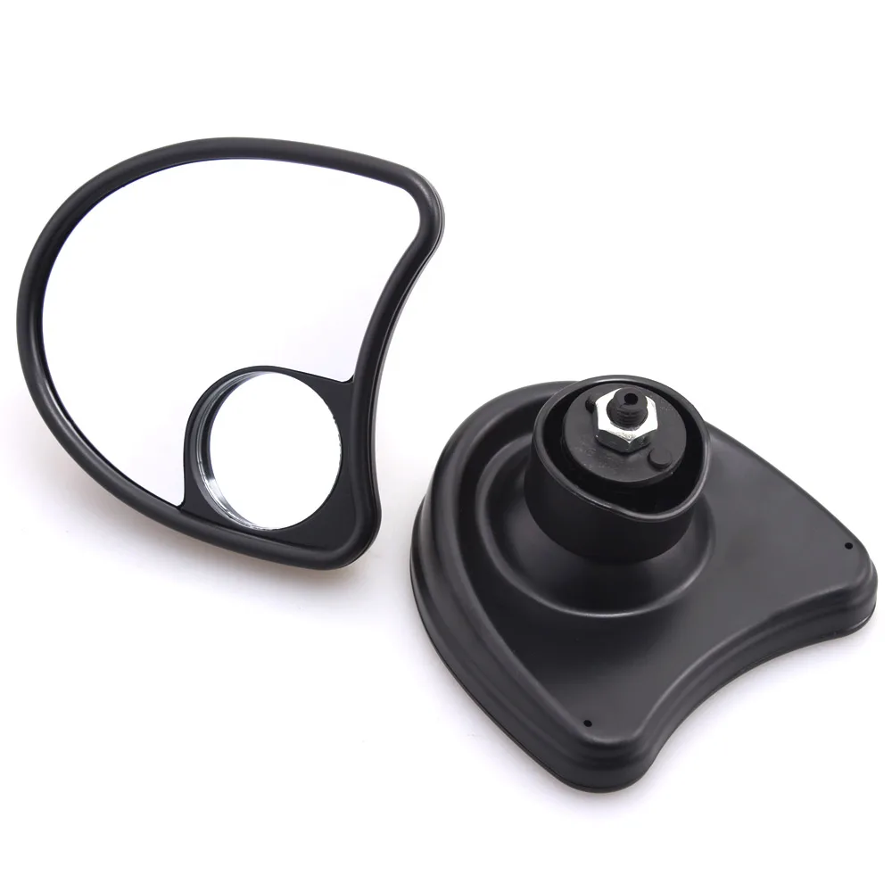 Black Fairing Mount Wing Motorcycle Mirrors Fit For Harley Touring Electra Street Glide Ultra 96-13 Rear View Mirror Accessories |