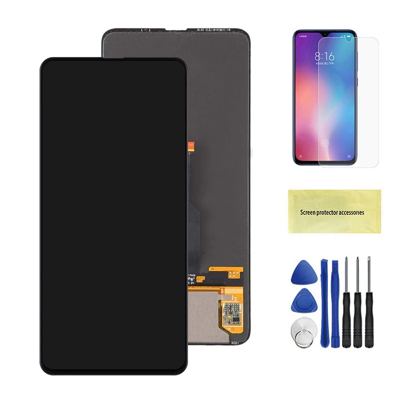 Black No Frame 6,39 '' для Xiaomi mi x 3 ЖК-дисплей сенсорный экран панель Xiaomi mi x3 ЖК-дигитайзер сборка Замена Ремонт Часть - Цвет: Black No Frame