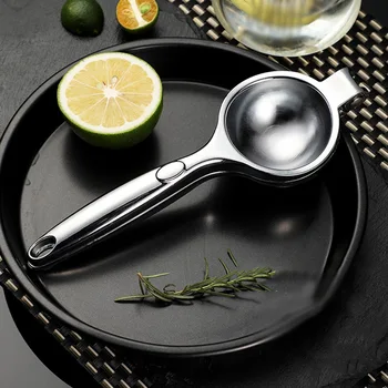 

Stainless Steel Lemon Fruits Clip Orange Juice Press Manual Lemon Frying Machine Multi-function Juice Extruder Manual Juicers