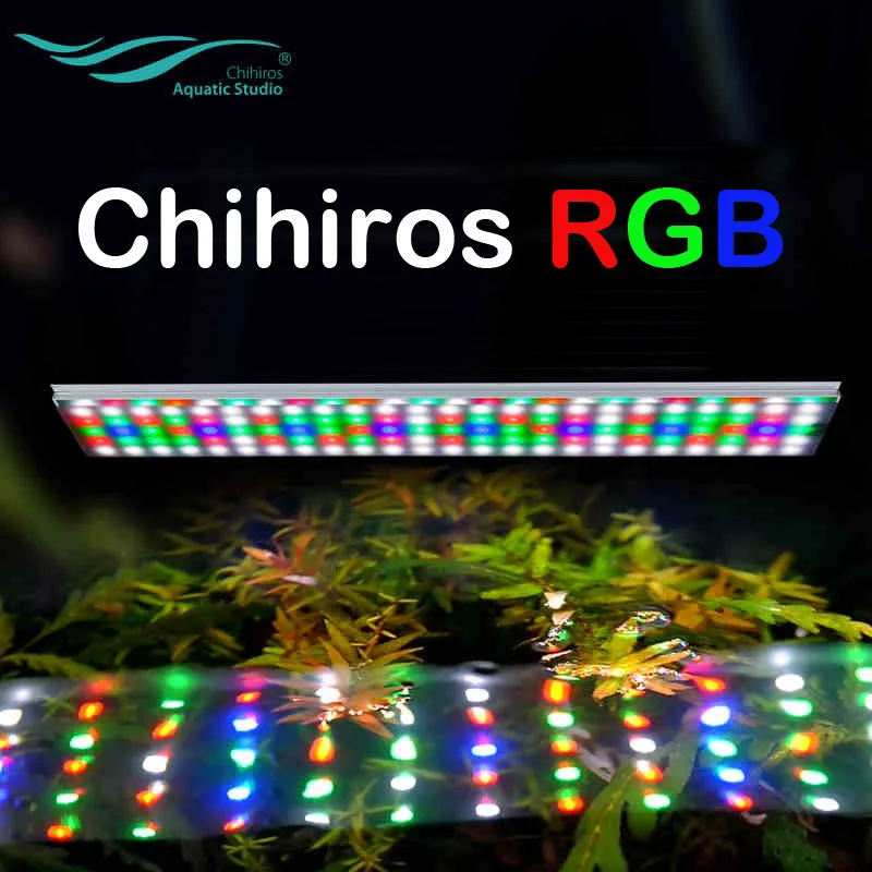

2017 Chihiros RGB series Water plant grow LED light ADA style aquarium sunrise sunset timmer commander 1 water plant fish tank