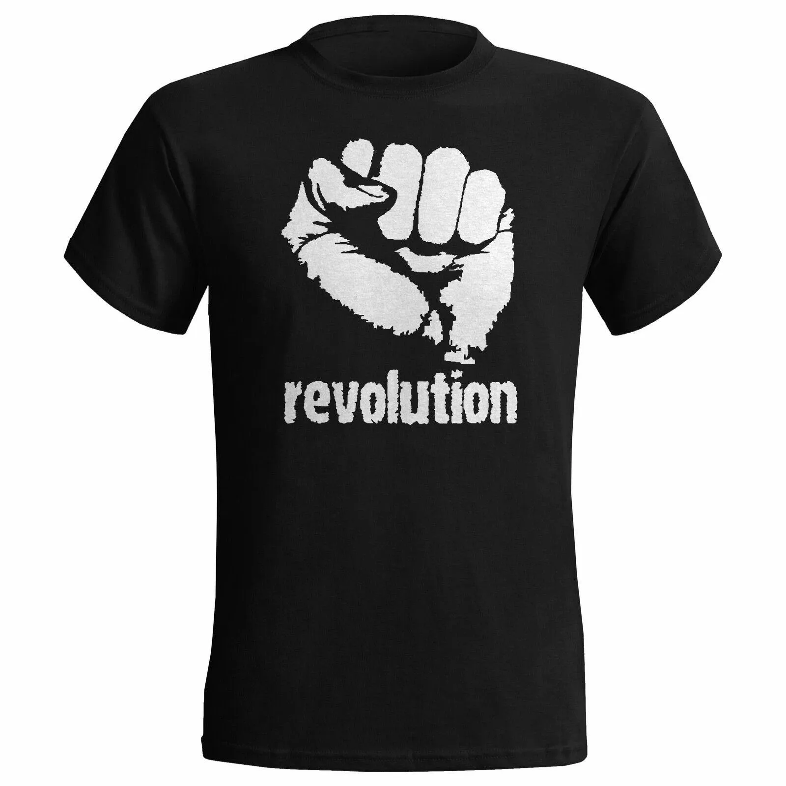 Революция Fist футболка для мужчин и женщин ярость против машины создания моды