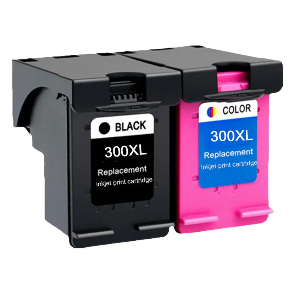 black and Tri-color Совместимый чернильный картридж для hp 300XL hp 300 для hp Deskjet D1660 D2560 D5560 F2420 F2480 F4210 C4680 C4683 C4685 принтеры - Цвет: black and Tri-color