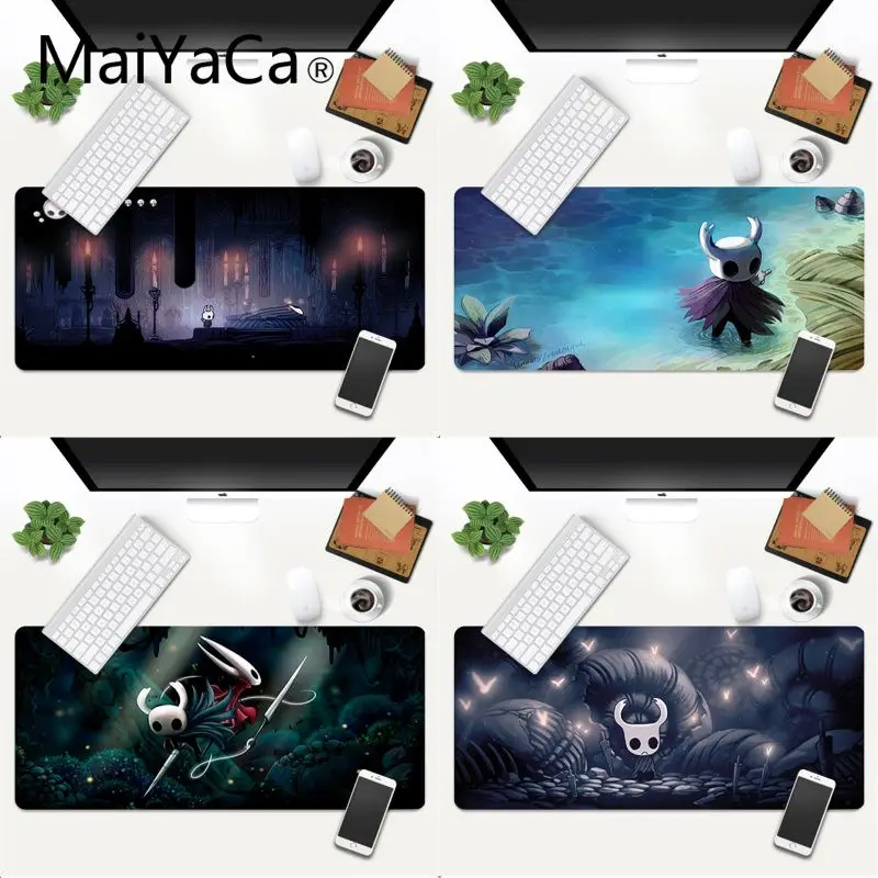 

MaiYaCa Cool hollow knight Office Mice Gamer Soft Mouse Pad Gaming Mouse Pad Large Deak Mat 700x300mm for overwatch/cs go