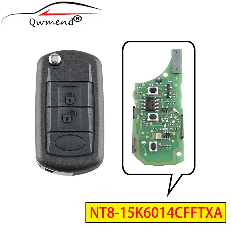 

Пульт дистанционного управления QWMEND для Land Rover Range Rover Sport 2010 2011 2012 2013 2014 2015, флип-ключ для автомобиля 315 МГц