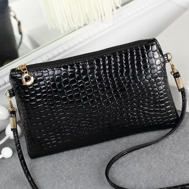 

2018 Mini Purse Korean-style Fashion New Products WOMEN'S Bag Crocodile Pattern Chain Women's Wallet Crossbody Bag