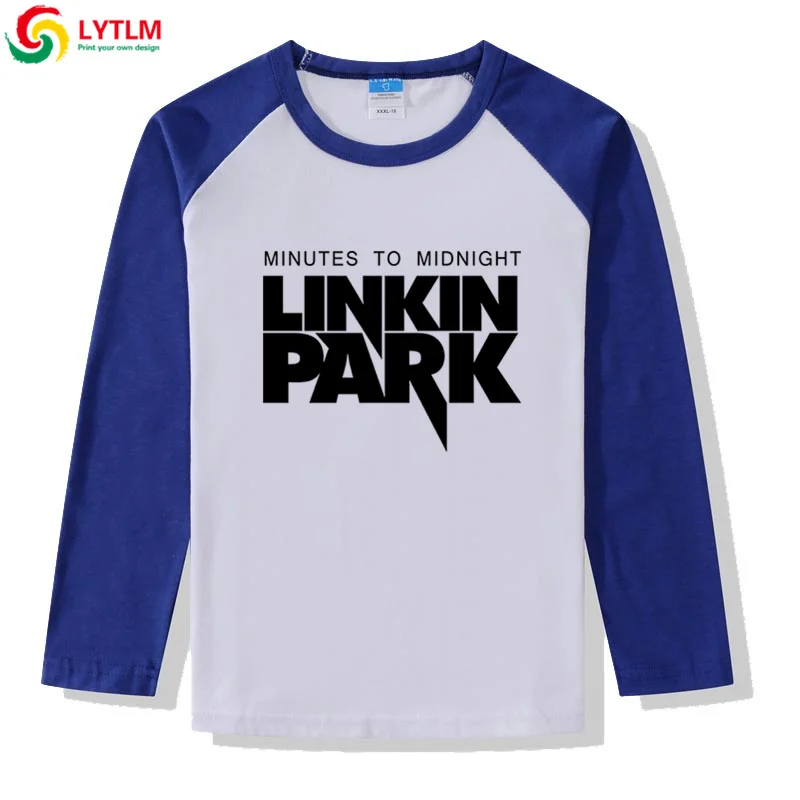 LYTLM Linkin Park Camiseta/футболка с длинными рукавами футболки для маленьких мальчиков и девочек-подростков, уличная одежда для детей, топы для девочек, детская одежда