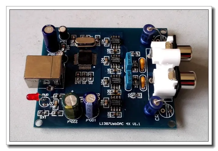 L1387 DAC 4X Quad TDA1387 Fever USB Decoder Upgrade TDA1543