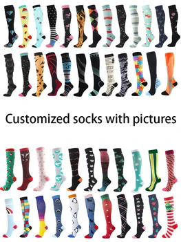 

Nylon Sport Compression Stockings Customized Reduce Varicose Veins Muscle Fatigue Wholesale Dropshipping