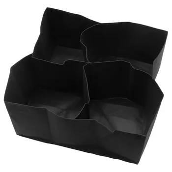 

1 Pc Potato Planting Bags Durable 4 Slots Flower Growing Container Nonwoven Potato Planters for Balcony