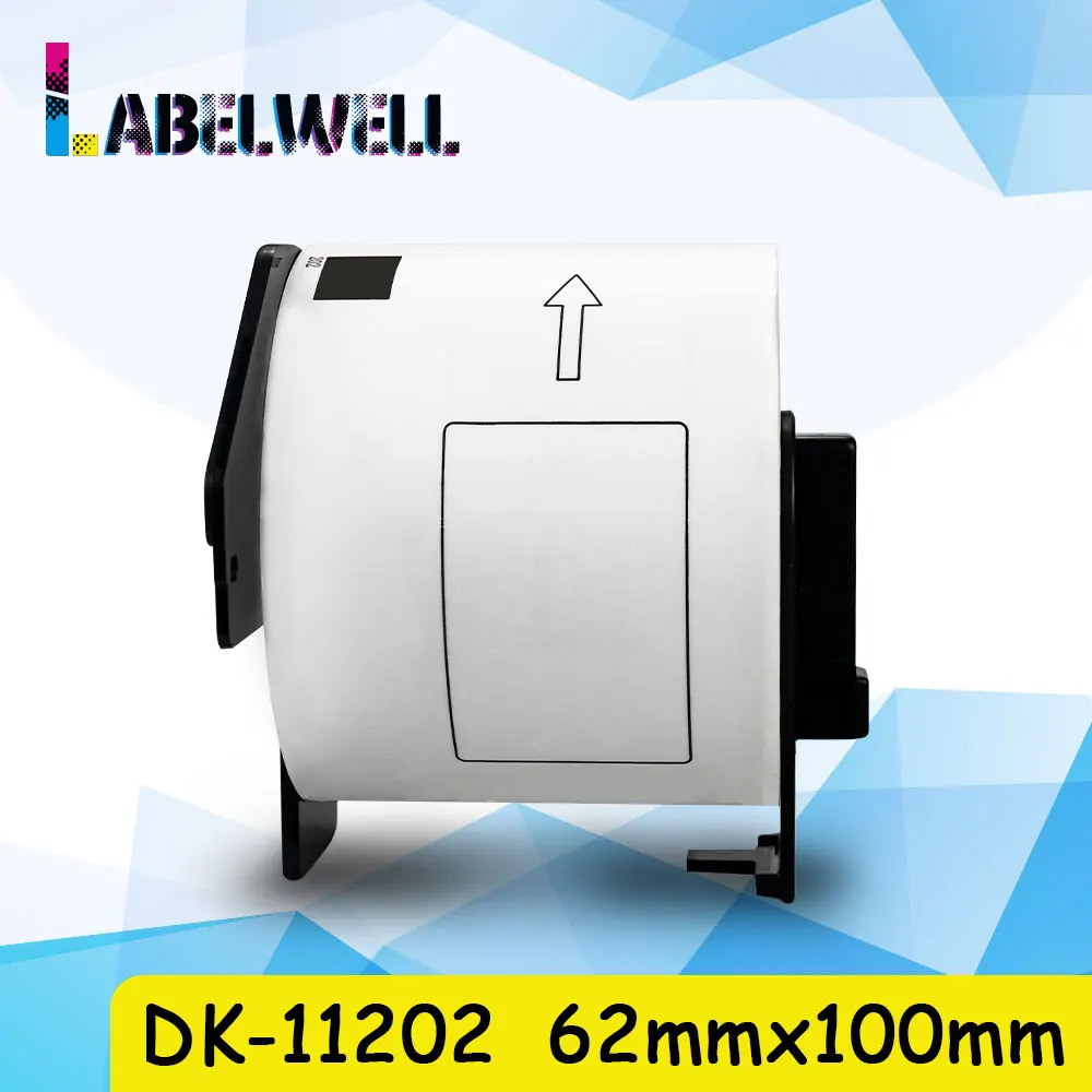 

Labelwell 1 Roll Compatible DK-11202 Label White Paper for Brother DK11202 DK-1202 compatible for Brother QL Label Printer