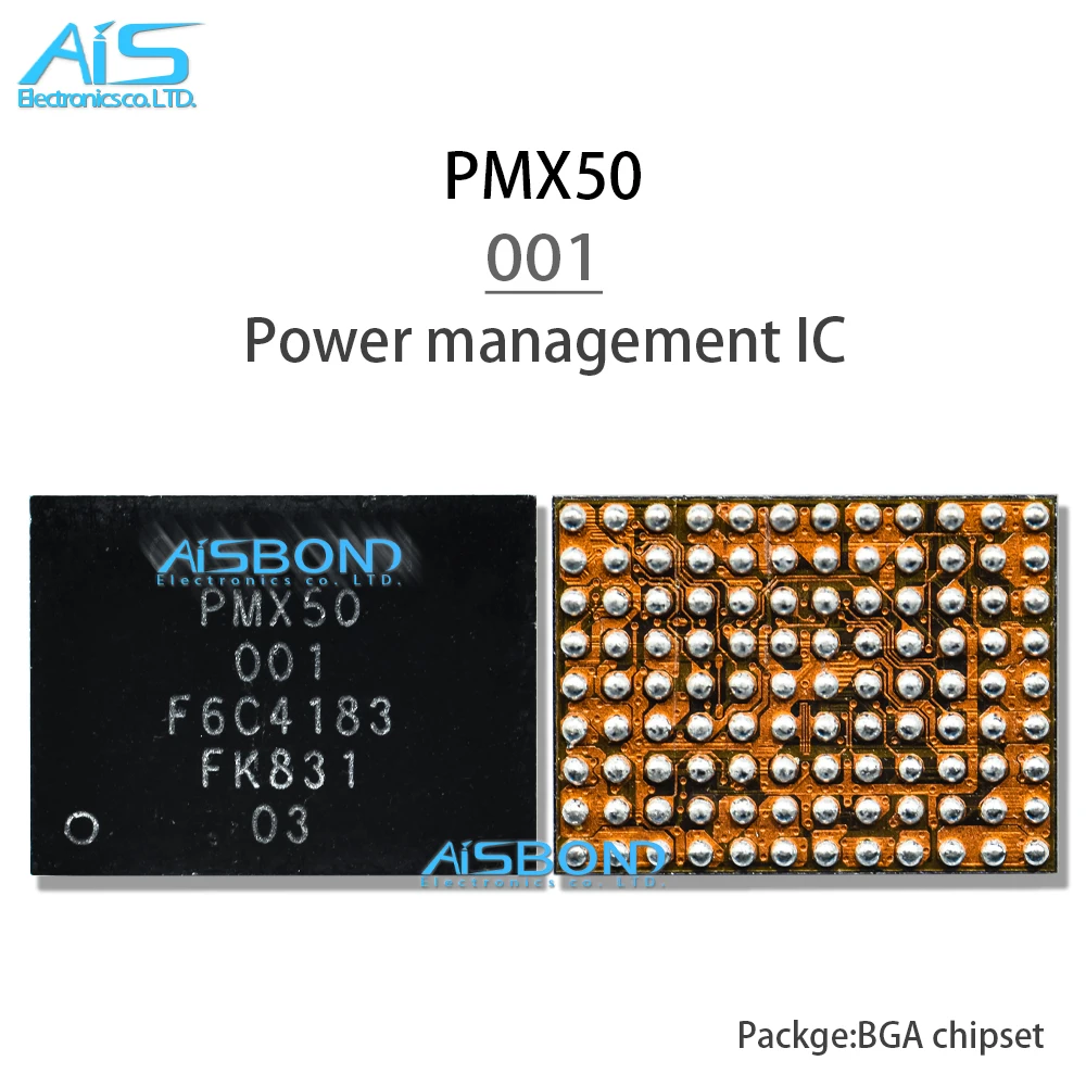 

2Pcs/Lot New original PMX50 001 Power management ic For Xiaomi 10 9 Pro Main Powe supply ic chip PMIC