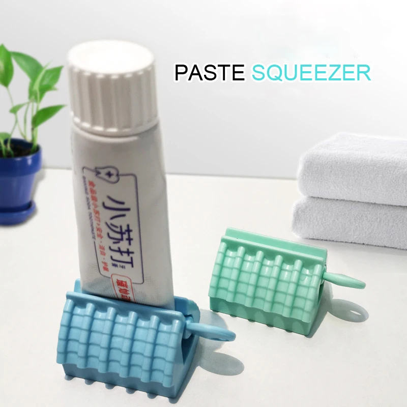 Bathroom Accessories Toothpaste Squeezer Tooth Paste Dispenser Tube Squeezer Toothpaste Holder Facial Cleanser Rolling Holder 1