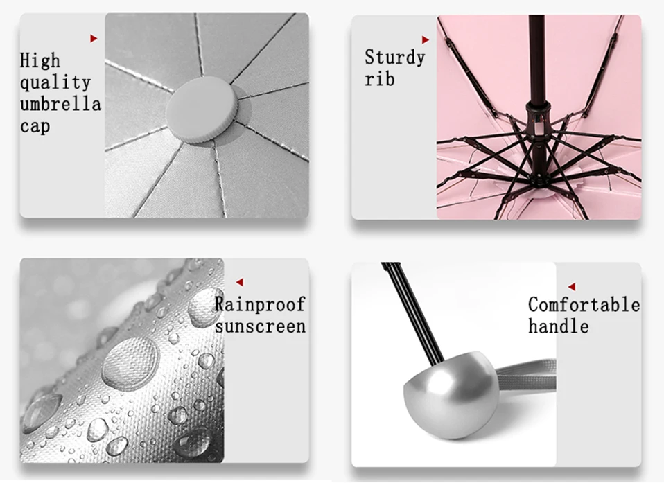 8 Bones Pocket Mini Umbrella Anti UV Paraguas Sun Umbrella Rain Windproof Light Folding Portable Umbrellas for Women Children (4)