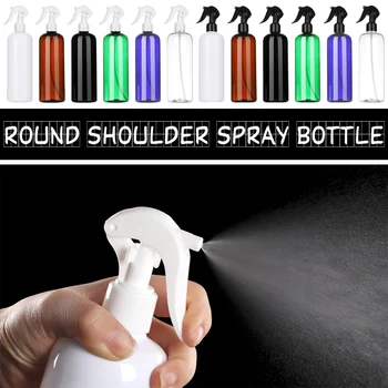 

New 1PC 500ml Plastic Clear Spray Bottle Cleaning Hand Water Spray Bottles Garden Watering&Disinfectant Container Refillable