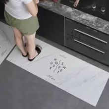  Dywan Do Salonu Carpet Teppich Kitchen Floor Mat Anti-slip Oil Household Personality Can Be Rubbed And Washable Waterproof PVC 