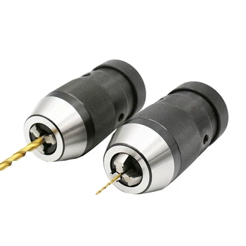 

Drill Chuck With Straight Shank 16mm Arbor C16 B10 B12 B16 B18 C12 Automatic Locking Chuck Self Tighten FOR Drilling Machine