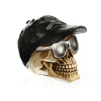 

Resin Skull Halloween Gift Cool Decoration Ornament Resin Skull Skeleton Skull Head