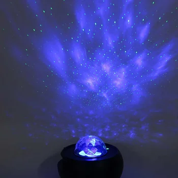 

Colorful Starry Sky Projector Night Light Blueteeth USB Voice Control Music Player LED Lights Romantic Star Projection Lamp