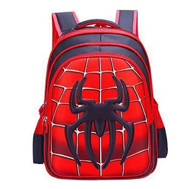 

Marvel Cartoon Spiderman Captain America Backpack Bags For Boys Large Capacity Handbags Student Avengers Travel Shoulder Package