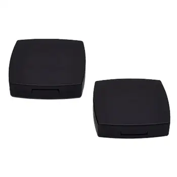 

2Pcs 20mm Refillable Empty Box Lipstick Container Lipstick Subpackage Box Makeup Tool Organizer Black