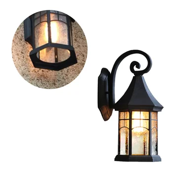 

1pc Outdoor Wall Lamp LED Waterproof Corridor Lamp Wall Light for Garden Gazebo Yard Balcony Outdoor Villa