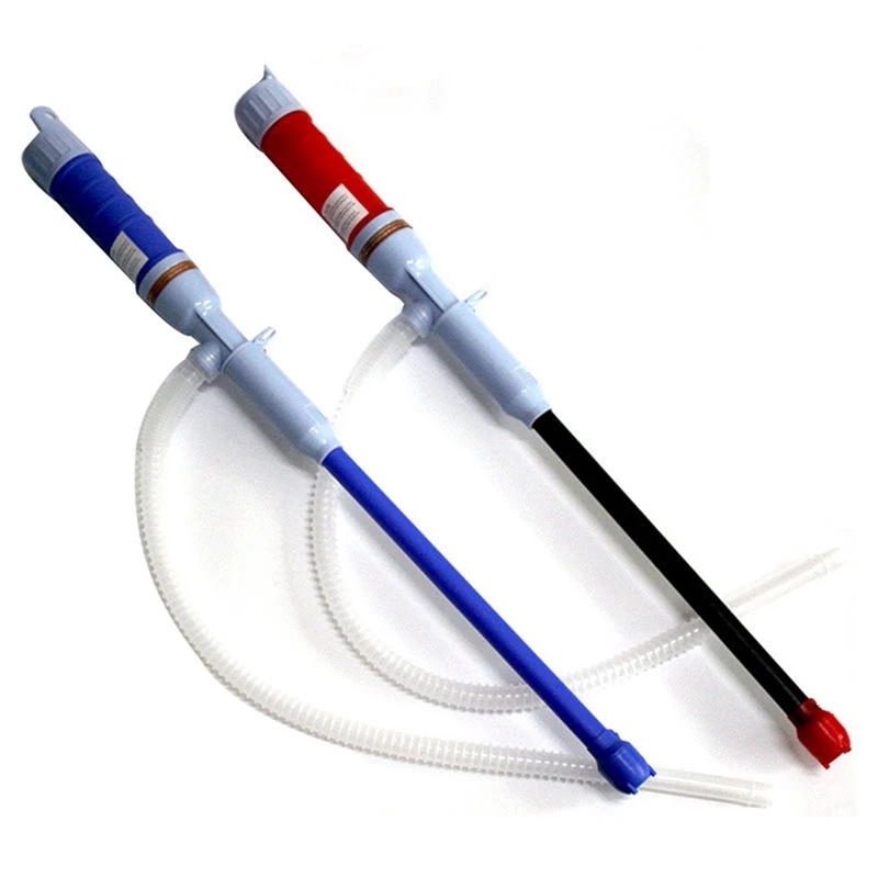 2 шт работающий на батарейках жидкий турбо-насос беспроводной ПВХ перекачивающий насос с автоматическим питанием портативный жидкий турбо-насос-синий и красный