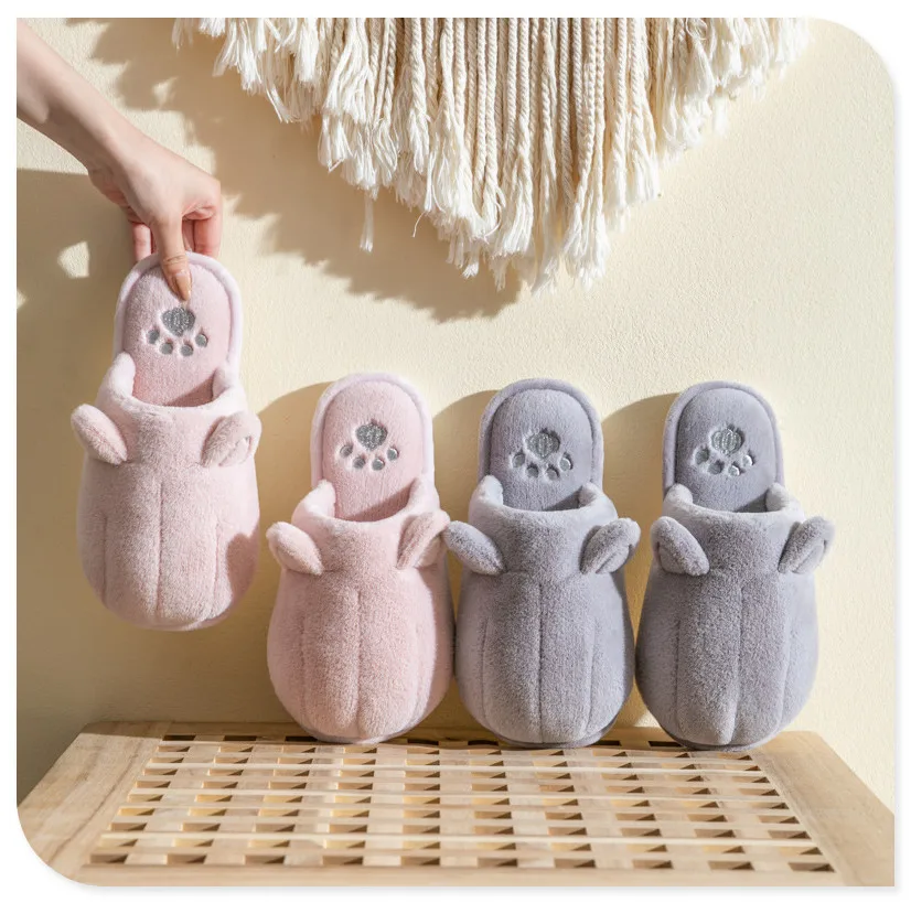 What better way to show off your love for all thing cat than by rocking this cool pair of Cat Ears Cotton Slippers! lolithecat.com