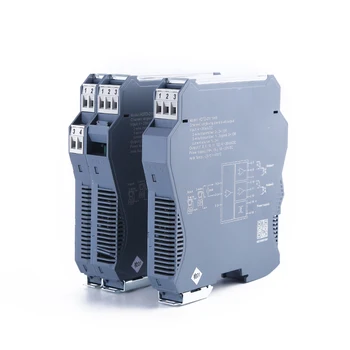 

4-20mA to 0-10V Signal isolator transmitter signal distributor transducer 0.1%F.S 1 in 1 out voltage current converter