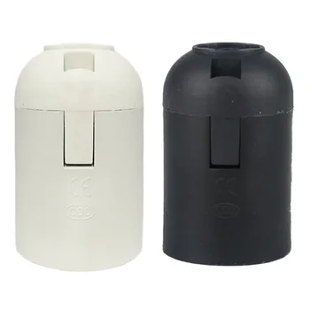 

1PCS E27 Alastic Socket Light Bulb Lamp Light Holder New Arrival Small Screw Lamp Accessories 2 Colors Available