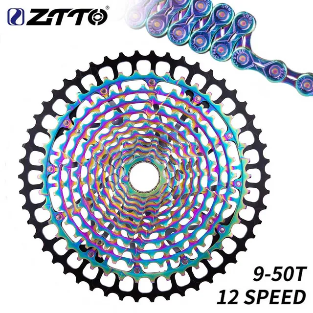 ZTTO 12 S ULT PRO 12 velocità 9 50T XD 9T MTB K7 cssett per biciclett Full Steel 12 velocità cten Mountin Bike pignone ruot liber|Bicycle Freewheel|  -2