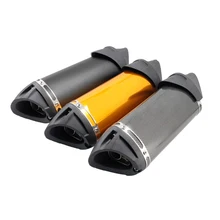 35 мм Универсальный гоночный глушитель выхлопной модифицированный мотоцикл Yoshimura глушитель выхлопной трубы