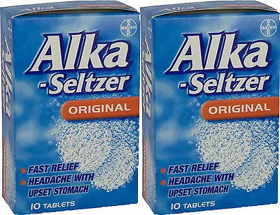 

Alka-Seltzer Original 10 grain x 2 Double Pack-Pain Remedy Against