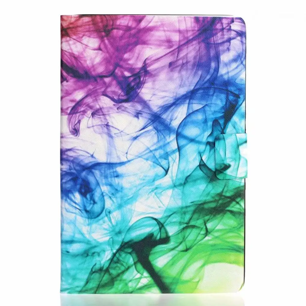 Кожаный PU умный чехол для Samsung Galaxy Tab S6 10,5 SM-T860 SM-T865 T860 10," защитный чехол-подставка мягкий чехол - Цвет: F