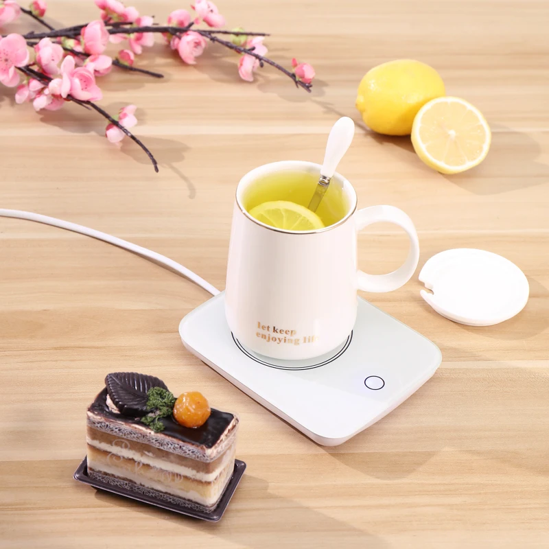 

Electric Insulation Cup Pad Thermostat Automatic Induction Base Cup Heating Milk Tray Coffee Tea Beverage Insulation Pad
