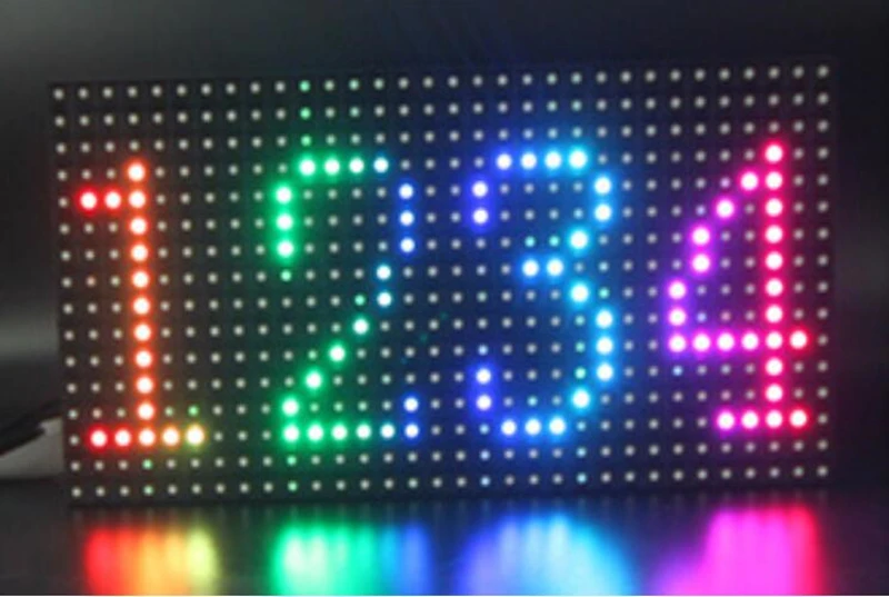 320*160 мм полноцветный светодиодный рекламный экран модуль P13.33 открытый полноцветный блок доска экран блок пластина