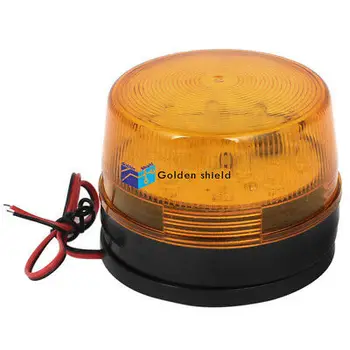

LTE-5061 Yellow Industrial DC 12V LED Flash Strobe Light Emergency Warning Lamp
