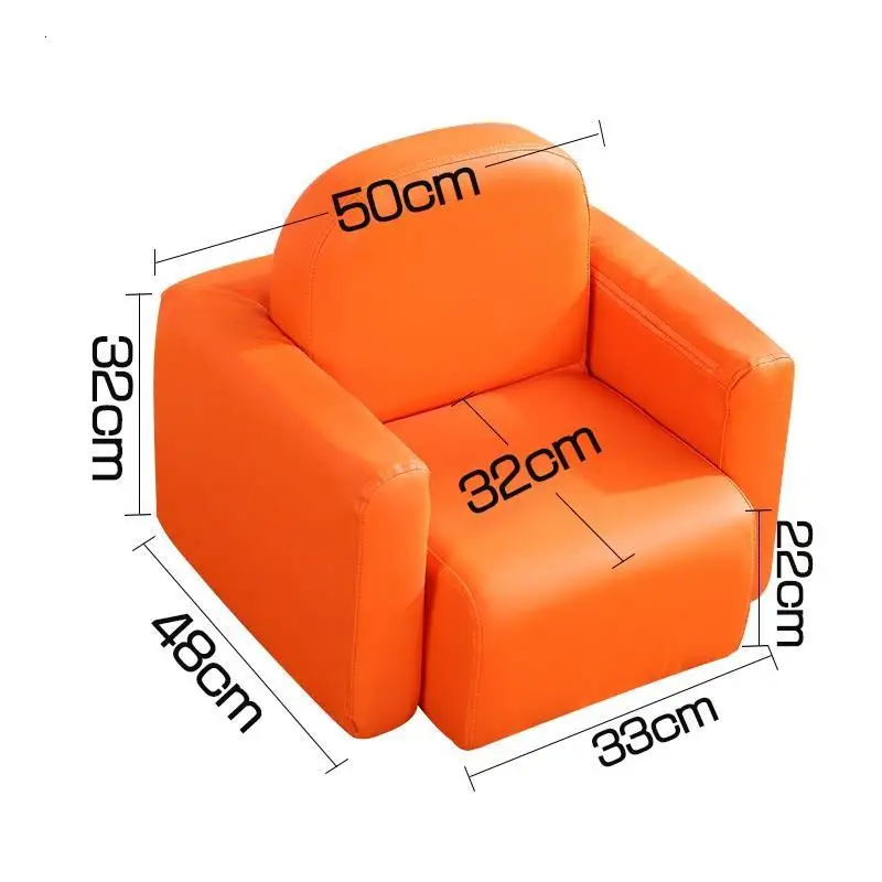 Version U Princesa принцесса ленивый стул сумка Cameretta Bimbi Infantiles для Kindersofa Chambre Enfant Dormitorio Infantil детский диван - Цвет: Version U