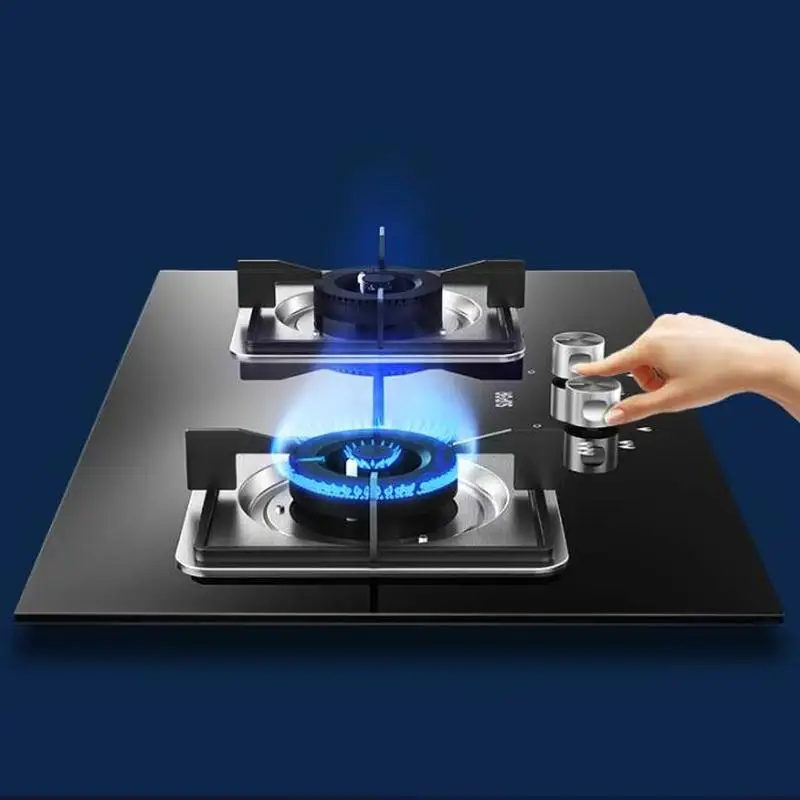 Газовая плита B15, газовая плита с двойным фокусом, бытовая Встроенная кухонная плита, газовая плита, газовая плита с жидким газом, кухонная скамейка