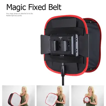 

Foldable Flash Diffuser Universal Collapsible Portable Softbox Diffuser For External LED Soft Light Digital Camera Accessories