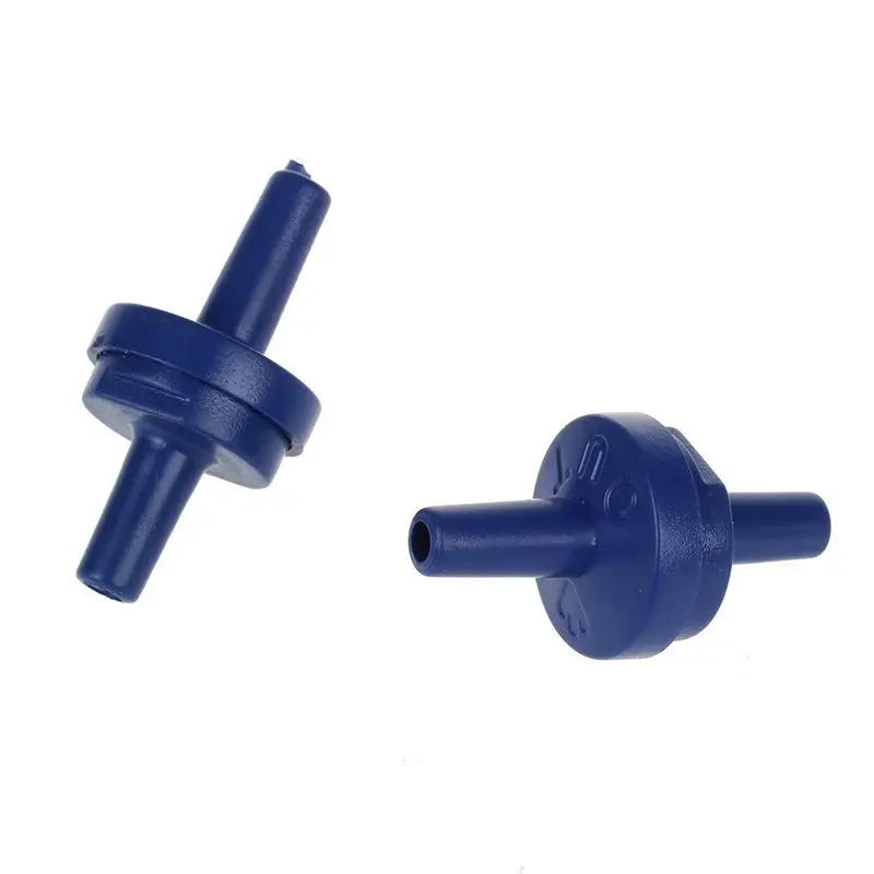 Обратные клапаны для аквариумных циркуляционных насосов, синий, 20 шт