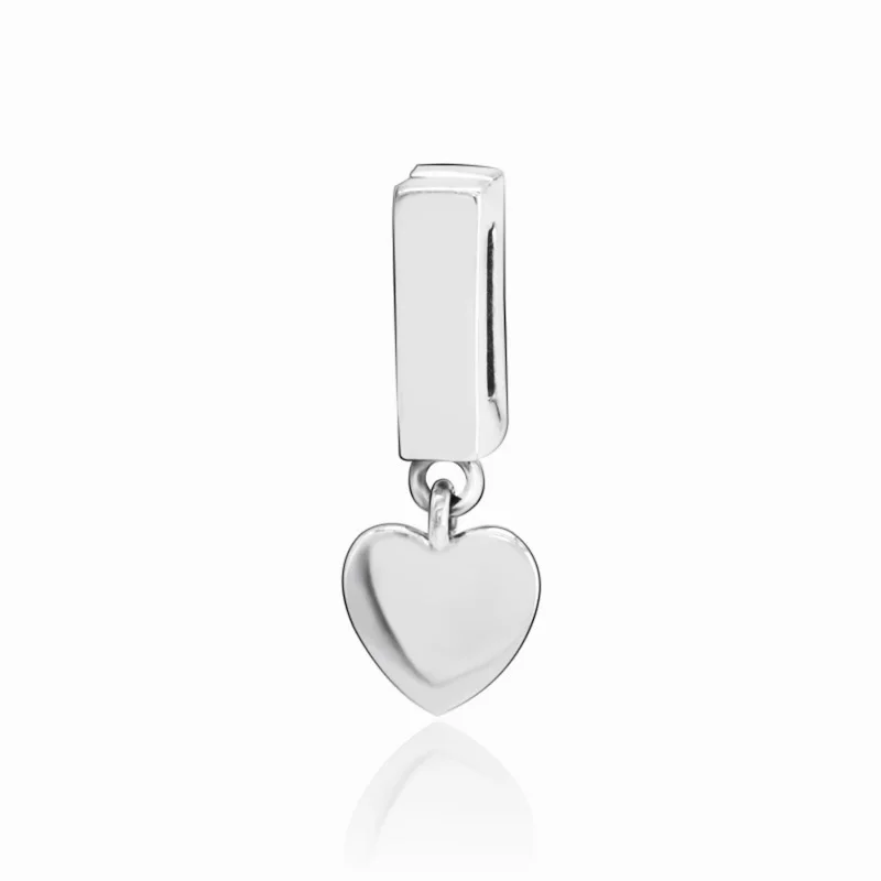 2019 Горячее предложение оригинальный Pandora Bedels Armbanden вешалка Berloque 925 пробы Zilver Vier Hart
