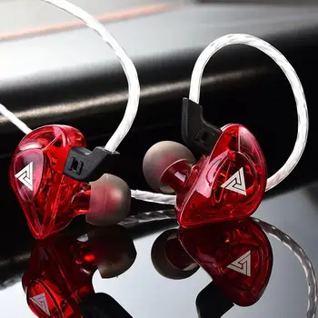 

QKZ-AK5 Portable Heavy Bass In-Ear Wired Music Lightweight Earphones Ergonomic Sports Earpiece With Mic